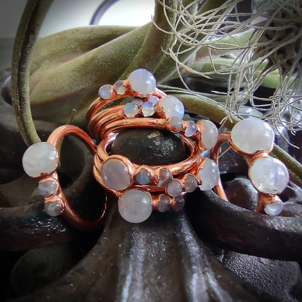 Moonstone ring
