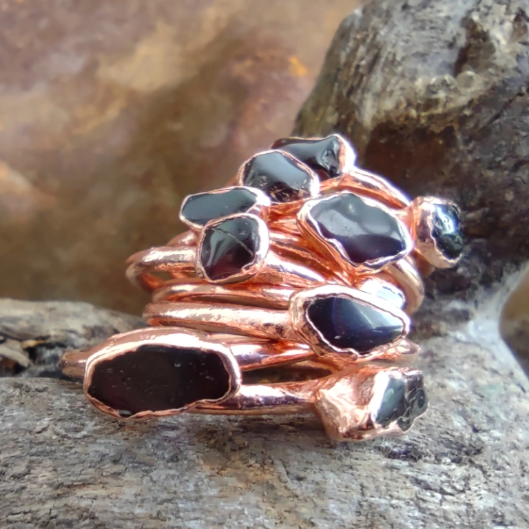 Garnet ring