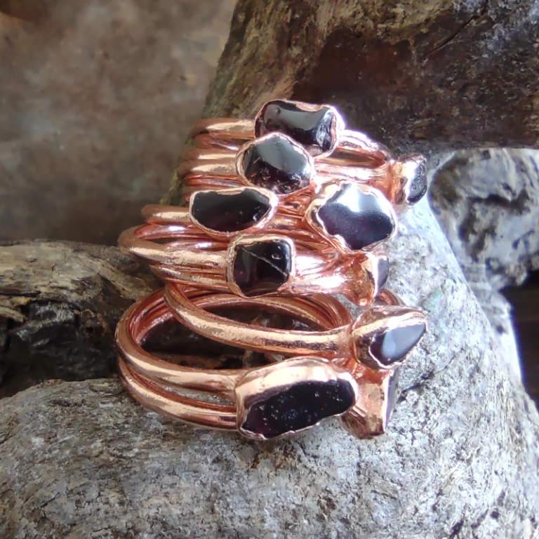 Garnet ring