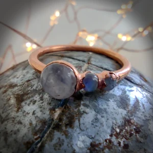 Moonstone ring
