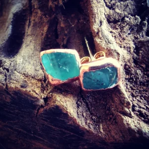 Apatite earrings