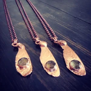 Helicopter seed necklace