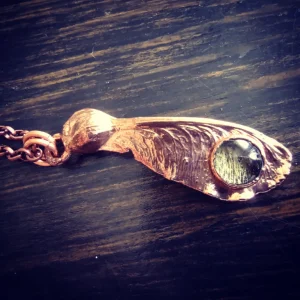 Helicopter seed necklace